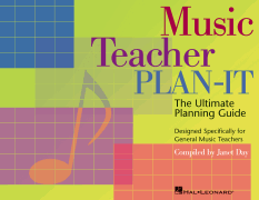 Music Teacher Plan-It Ultimate Planning Guide for General Music Teachers