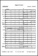 Product Cover for Tomaso Albinoni/Remo Giazotti: Adagio In G Minor (Score And Parts)