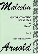Cover for Concerto for Guitar and Chamber Orchestra, Op. 67 : Music Sales America by Hal Leonard