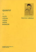 Product Cover for Malcolm Arnold: Quintet Op.7 (Score)  Music Sales America  by Hal Leonard