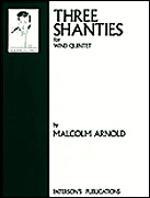 Product Cover for 3 Shanties Op. 4 Wind Quintet Set of Parts Music Sales America  by Hal Leonard