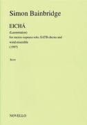 Simon Bainbridge: Eicha (Study Score)