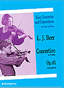 Product Cover for Concertino in D Minor, Op. 81 for Violin and Piano Music Sales America  by Hal Leonard