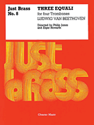 Three Equali Trombone Quartet Score/parts Just Brass No 3 (pod)