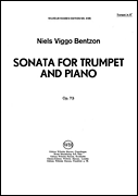Product Cover for Niels Viggo Bentzon: Sonata for Trumpet and Piano, Op. 73  Music Sales America  by Hal Leonard