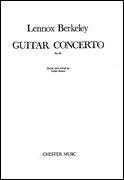 Product Cover for Lennox Berkeley: Concerto For Guitar And Orchestra Op.88  Music Sales America  by Hal Leonard