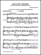 Cover for Descants&AElig; Delight : Music Sales America by Hal Leonard