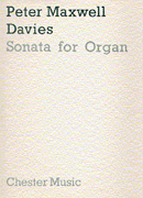 Product Cover for Peter Maxwell Davies: Sonata For Organ  Music Sales America  by Hal Leonard