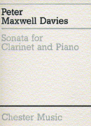 Cover for Sonata for Clarinet and Piano : Music Sales America by Hal Leonard