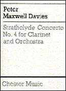 Product Cover for Peter Maxwell Davies: Strathclyde Concerto No. 4 (Clarinet Part)  Music Sales America  by Hal Leonard
