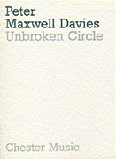 Product Cover for Peter Maxwell Davies: Unbroken Circle (Miniature Score)  Music Sales America  by Hal Leonard