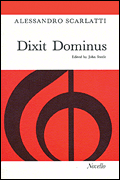 Dixit Dominus Vocal Score with Organ Part