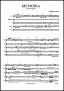 Memoria for Wind Quintet<br><br>Score