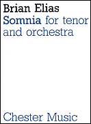 Somnia for Tenor and Orchestra<br><br>Score