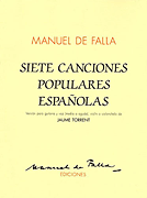 Siete Canciones Populares Españolas For Voice and Guitar (Violin/ Cello)