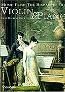 Cover for Music from the Romantic Era: First Recital Pieces for Violin and Piano : Music Sales America by Hal Leonard