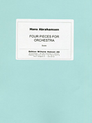 Product Cover for Hans Abrahamsen: Four Pieces For Orchestra  Music Sales America  by Hal Leonard