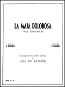 Product Cover for La Maja Dolorosa Voice and Guitar Music Sales America  by Hal Leonard