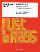 Canzon – Brass Quartet Just Brass Series, No. 13