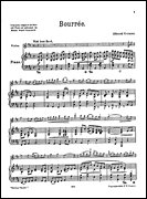 Edward German: Bourree For Violin And Piano