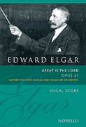 Great Is the Lord, Op. 67 Vocal Score