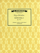 Product Cover for Vagn Holmboe: Sinfonia No.1 For Strings (Study Score)  Music Sales America  by Hal Leonard