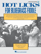 Hot Licks for Bluegrass Fiddle Book with Online Audio