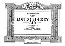 Cover for Londonderry Air : Music Sales America by Hal Leonard