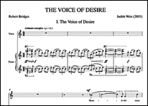 Product Cover for Judith Weir: The Voice Of Desire  Music Sales America  by Hal Leonard