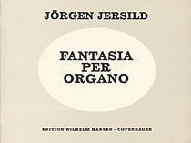 Product Cover for Jorgen Jersild: Fantasia Per Organo  Music Sales America Softcover by Hal Leonard