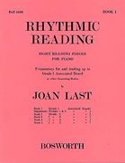 Cover for Joan Last: Rhythmic Reading (Sight Reading Pieces) Book 1 Grade 1 : Music Sales America by Hal Leonard