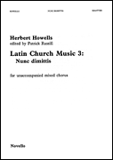 Nunc Dimittis Latin Church Music – Vol. 3