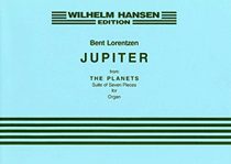 Cover for Bent Lorentzen: Jupiter (The Planets) : Music Sales America by Hal Leonard