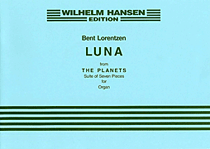 Cover for Bent Lorentzen: Luna (The Planets) : Music Sales America by Hal Leonard