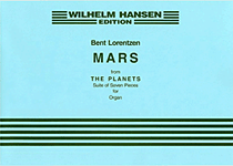 Cover for Bent Lorentzen: Mars From 'The Planets' : Music Sales America by Hal Leonard