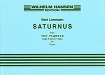 Cover for Bent Lorentzen: Saturnus (The Planets) : Music Sales America by Hal Leonard