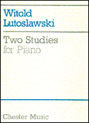 Cover for Two Studies for Piano : Music Sales America by Hal Leonard