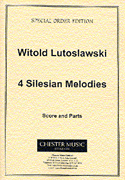 Cover for 4 Silesian Melodies : Music Sales America by Hal Leonard