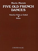 Five Old French Dances for Viola and Piano