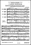 Product Cover for Marenzio: O Quam Gloriosum for SATB Chorus  Music Sales America  by Hal Leonard