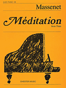 Méditation from <i>Thais</i> Easy Piano No. 58