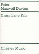 Product Cover for Peter Maxwell Davies: Cross Lane Fair  Music Sales America  by Hal Leonard