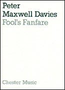 Product Cover for Peter Maxwell Davies: Fool's Fanfare (Score)  Music Sales America  by Hal Leonard