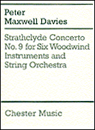 Product Cover for Peter Maxwell Davies: Strathclyde Concerto No. 9 (Miniature Score)  Music Sales America  by Hal Leonard