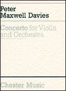 Product Cover for Peter Maxwell Davies: Concerto For Violin And Orchestra  Music Sales America  by Hal Leonard