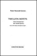 Product Cover for Two Latin Motets Special Order Edition Music Sales America  by Hal Leonard