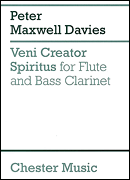 Veni Creator Spiritus for Flute and Bass Clarinet