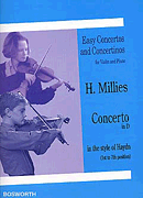 Cover for Hans M. Millies: Concertino In D In The Style Of Haydn : Music Sales America by Hal Leonard