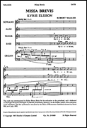 Missa Brevis SATB/A Cappella