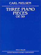 Cover for Carl Nielsen: Three Piano Pieces Op.59 : Music Sales America by Hal Leonard